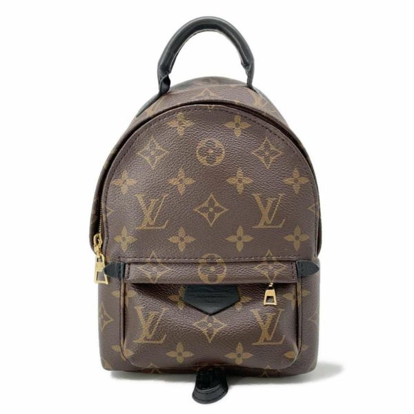 ルイヴィトン リュック モノグラム パームスプリングス バックパックMINI M44873 LOUIS VUITTON ミニバッグ 黒 ブラック