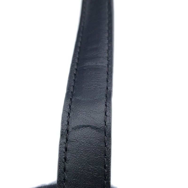 エムシーエム ショルダーバッグ ヴィセトス ロゴ レザー MCM バッグ ハンドバッグ 黒