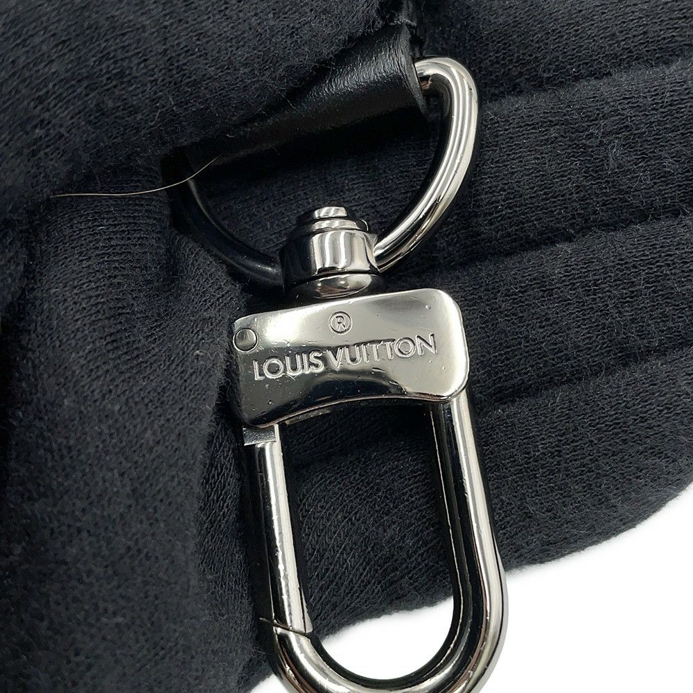 ルイヴィトン ショルダーバッグ モノグラム・エクリプス リバース シティ・キーポル M45936 ブラック 黒