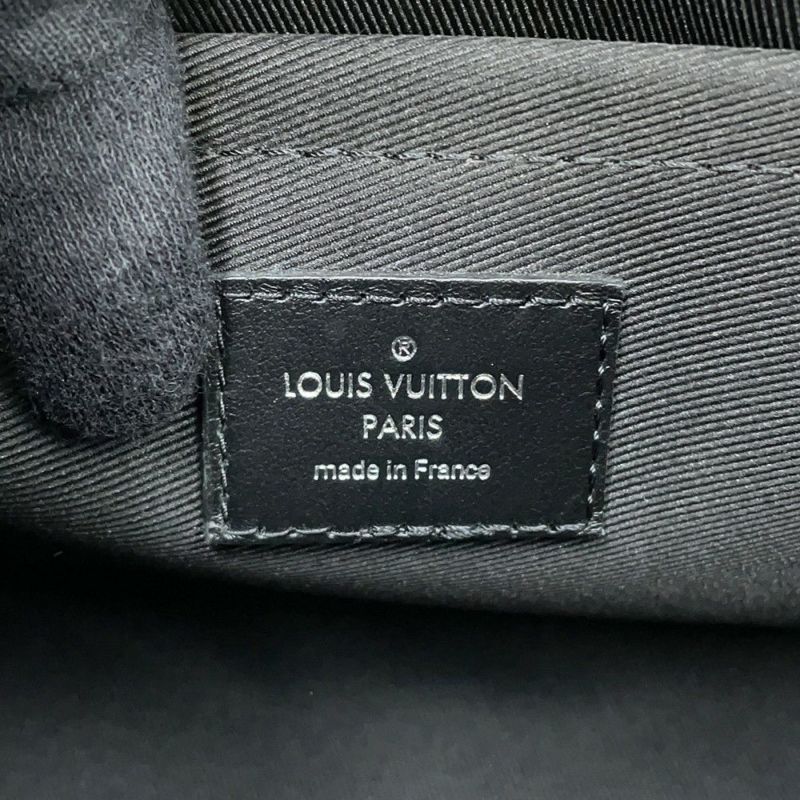 ルイヴィトン ショルダーバッグ モノグラム・エクリプス リバース シティ・キーポル M45936 ブラック 黒