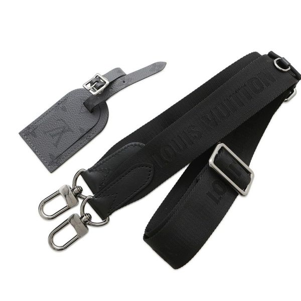 ルイヴィトン ショルダーバッグ モノグラム・エクリプス リバース シティ・キーポル M45936 ブラック 黒