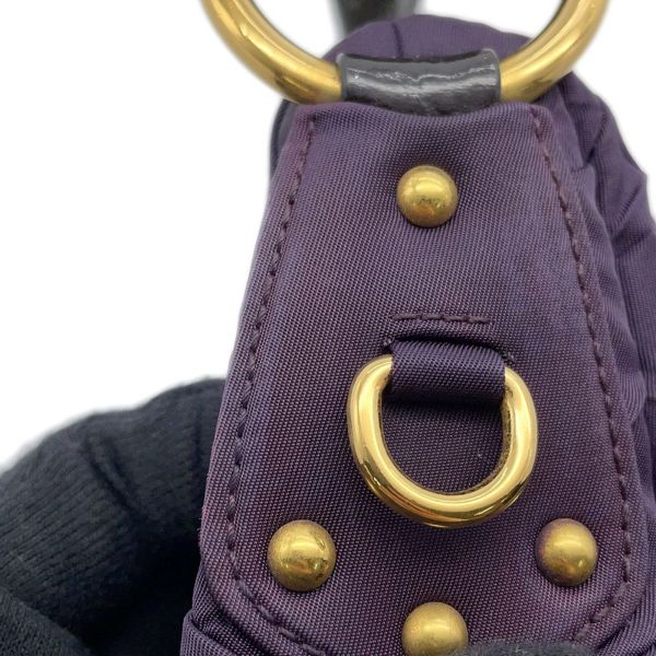 プラダ ショルダーバッグ ロゴ ワンショルダー ナイロン レザー BR3799 PRADA ハンドバッグ