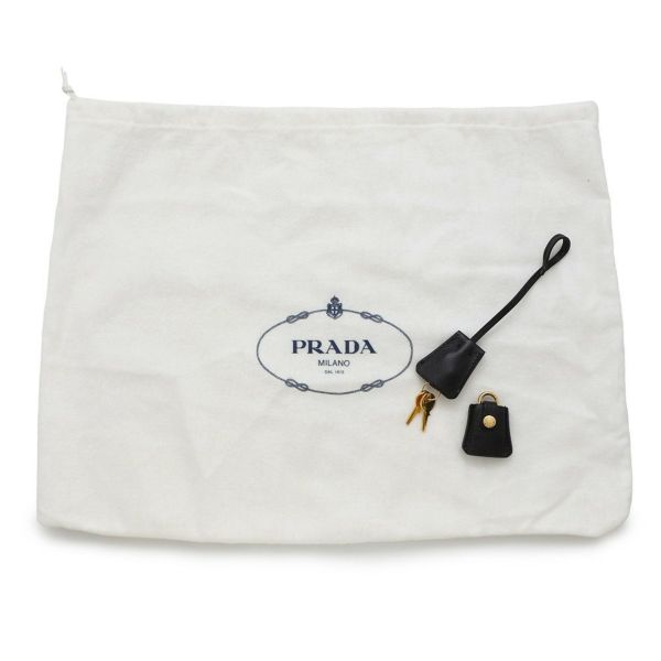 プラダ チェーンショルダーバッグ キルティング ナイロン BR4965 PRADA バッグ 黒