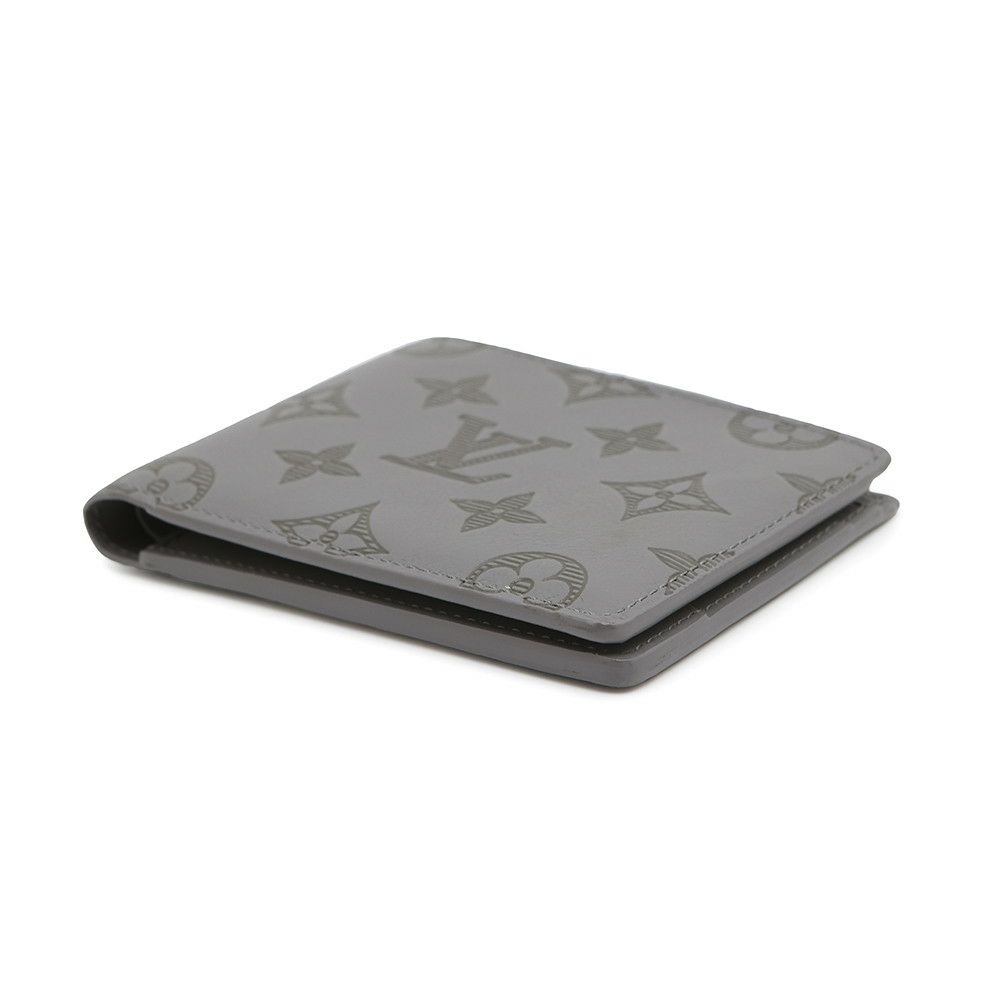 ルイヴィトン 二つ折り財布 モノグラム・シャドウ ポルトフォイユ・ミュルティプル M81383 LOUIS VUITTON