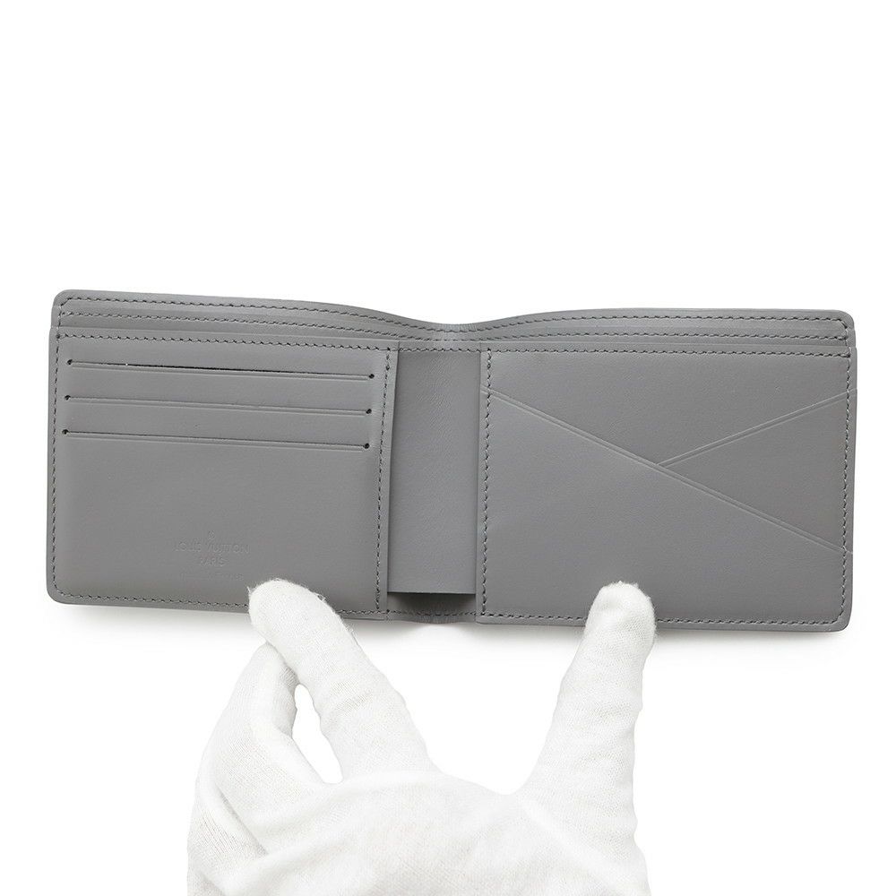 ルイヴィトン 二つ折り財布 モノグラム・シャドウ ポルトフォイユ・ミュルティプル M81383 LOUIS VUITTON