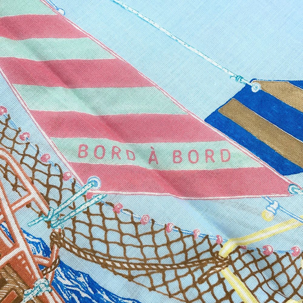 エルメス スカーフ カレ 80 ボード ア ボード Bord a Bord コットン HERMES