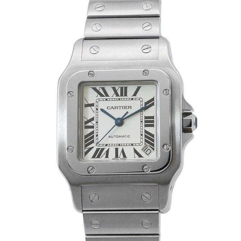 カルティエ サントスガルベ XL W20098D6 Cartier 腕時計 シルバー文字盤