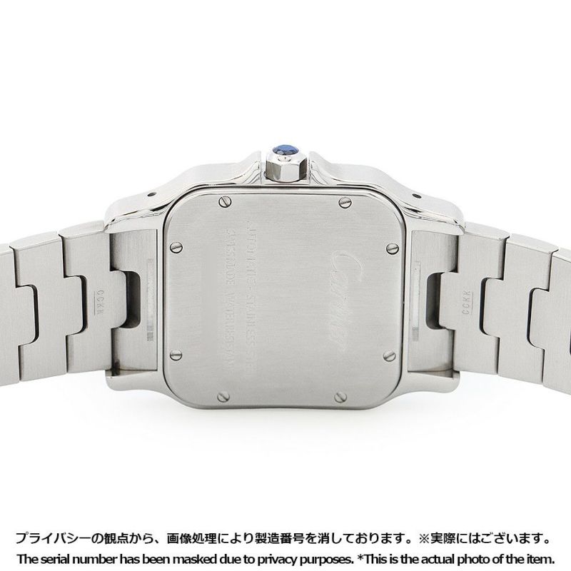 カルティエ サントスガルベ XL W20098D6 Cartier 腕時計 シルバー文字盤