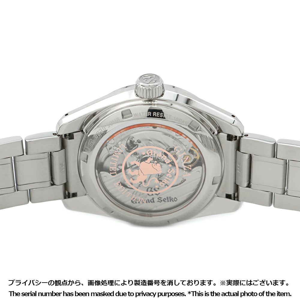 セイコー グランドセイコー ヘリテージコレクション 銀座限定200本 SBGA447 SEIKO 腕時計 ブルー文字盤