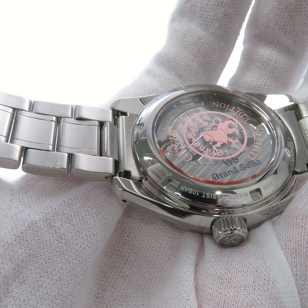 セイコー グランドセイコー ヘリテージコレクション 銀座限定200本 SBGA447 SEIKO 腕時計 ブルー文字盤