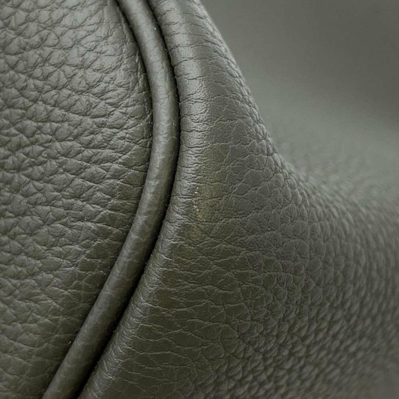 エルメス ボディバッグ ケリー アッカドPM ヴェールドグリ/シルバー金具 トゴ U刻印 メンズ