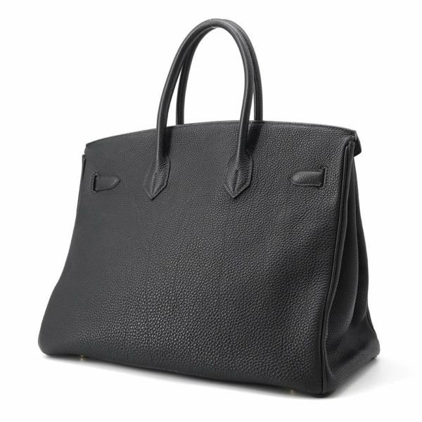 エルメス バーキン35 ブラック/ゴールド金具 トゴ □I刻印 HERMES Birkin ハンドバッグ  黒