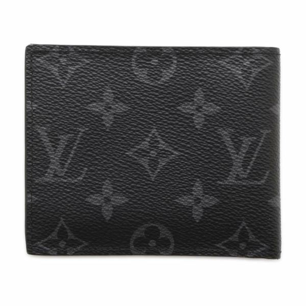 ルイヴィトン 財布 モノグラム エクリプス ポルトフォイユ・マルコ NM M62545 LOUIS VUITTON メンズ 黒