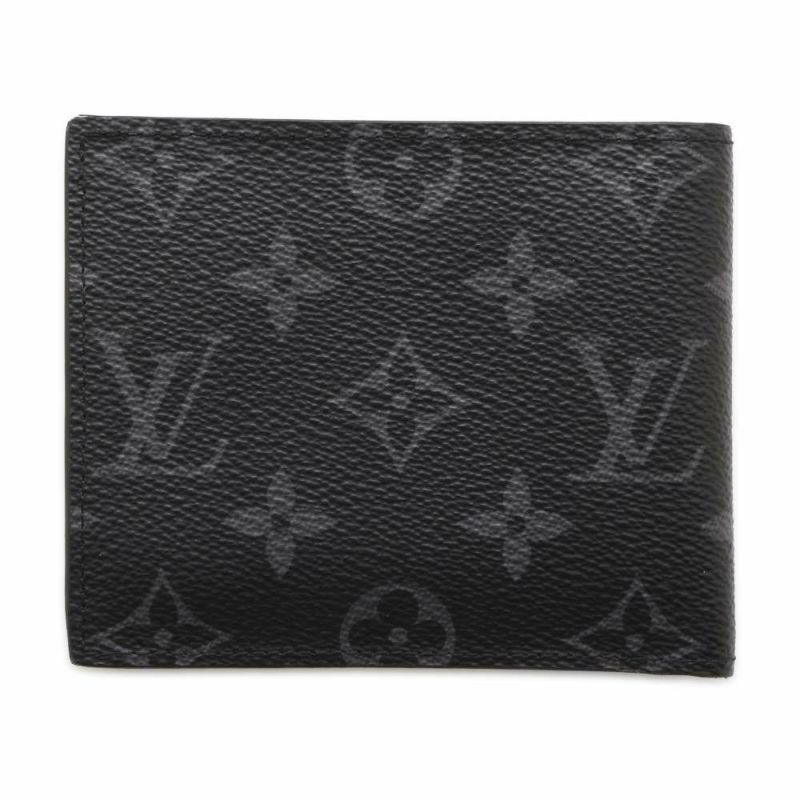 ルイヴィトン 財布 モノグラム エクリプス ポルトフォイユ・マルコ NM M62545 LOUIS VUITTON メンズ 黒