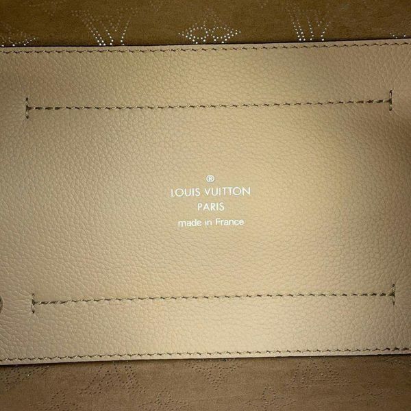 ルイヴィトン ハンドバッグ モノグラム・マヒナ ヒナPM M54351 LOUIS VUITTON 2wayショルダーバッグ グレージュ