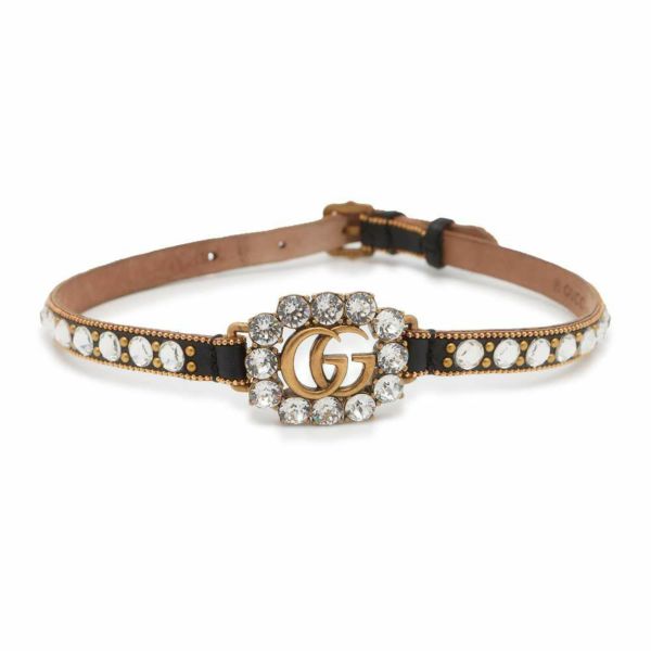 グッチ チョーカー ダブルG ラインストーン 553396 GUCCI ネックレス 安心保証 | 中古・新品ブランド販売ギャラリーレア公式通販