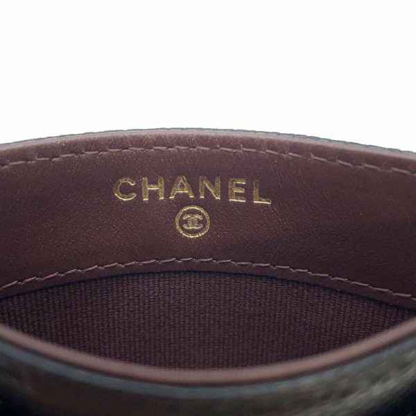 シャネル カードケース クラシック マトラッセ ココマーク AP0213 CHANEL 定期入れ 名刺入れ パスケース 黒