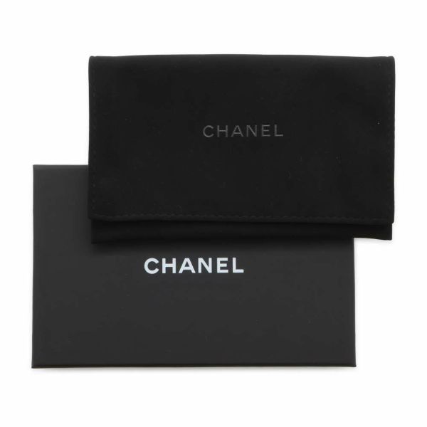 シャネル カードケース クラシック マトラッセ ココマーク AP0213 CHANEL 定期入れ 名刺入れ パスケース 黒