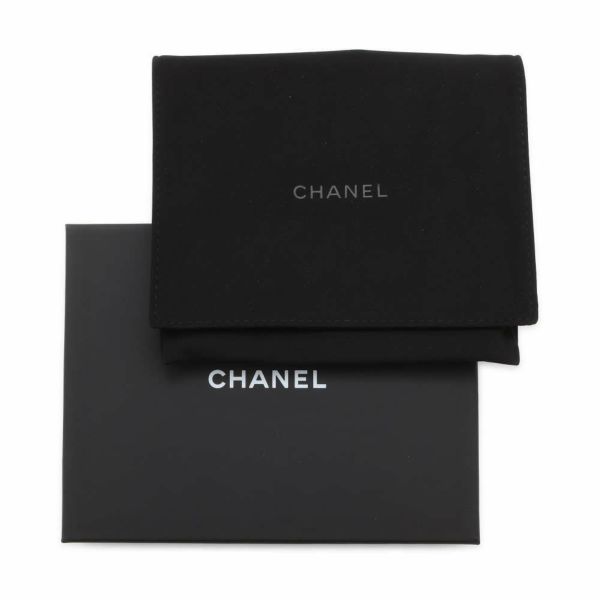 シャネル 三つ折り財布  クラシック スモール フラップ ウォレット ラムスキン AP0231 CHANEL ブラック 黒