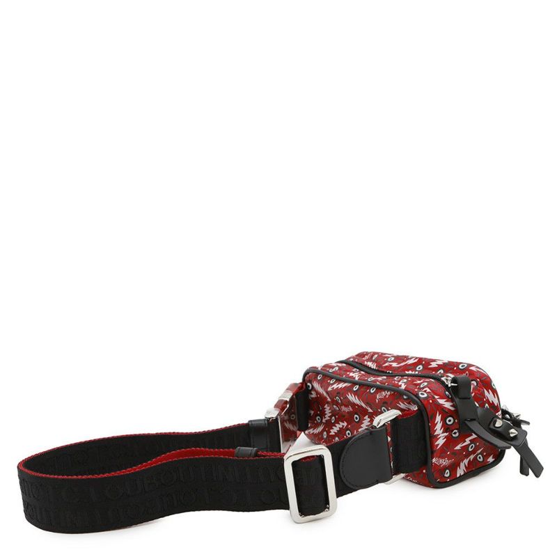 クリスチャン・ルブタン ショルダーバッグ ブラスター グラフィックプリント スタッズ 1215058 Christian Louboutin バッグ