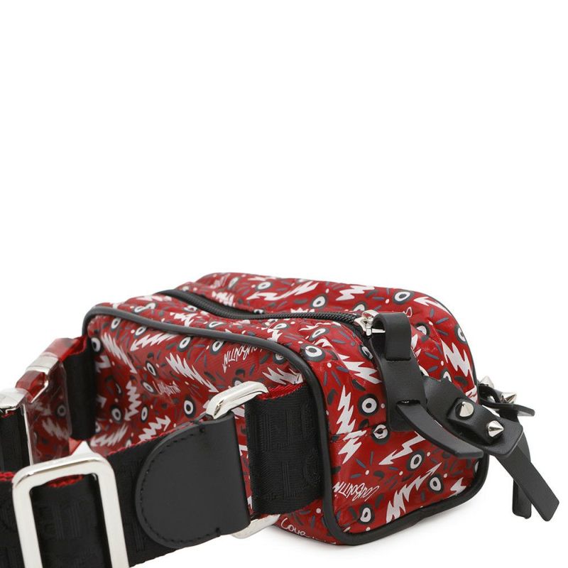 クリスチャン・ルブタン ショルダーバッグ ブラスター グラフィックプリント スタッズ 1215058 Christian Louboutin バッグ