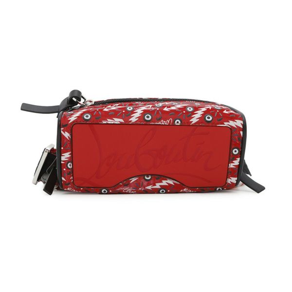 クリスチャン・ルブタン ショルダーバッグ ブラスター グラフィックプリント スタッズ 1215058 Christian Louboutin バッグ