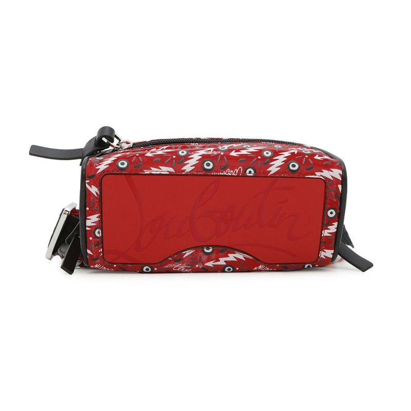 クリスチャン・ルブタン ショルダーバッグ ブラスター グラフィックプリント スタッズ 1215058 Christian Louboutin バッグ