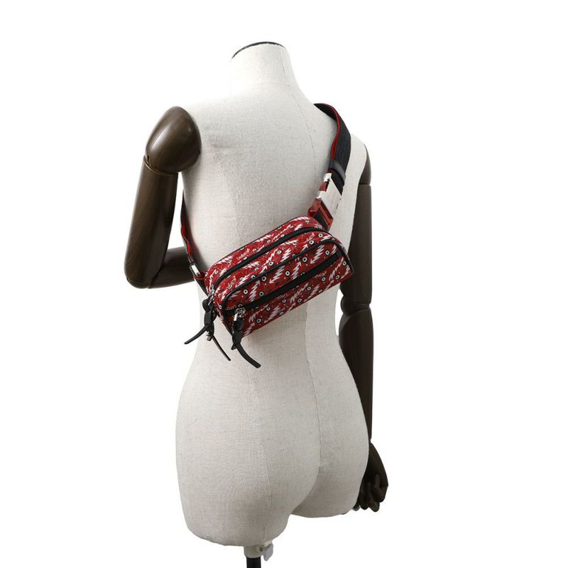 クリスチャン・ルブタン ショルダーバッグ ブラスター グラフィックプリント スタッズ 1215058 Christian Louboutin バッグ