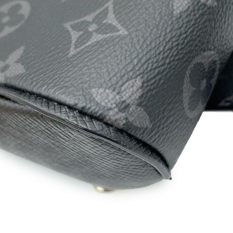 ルイヴィトン ボディバッグ モノグラム・エクリプス タイガ アウトドア・スリングバッグ M30741 ブラック 黒 タイガラマ