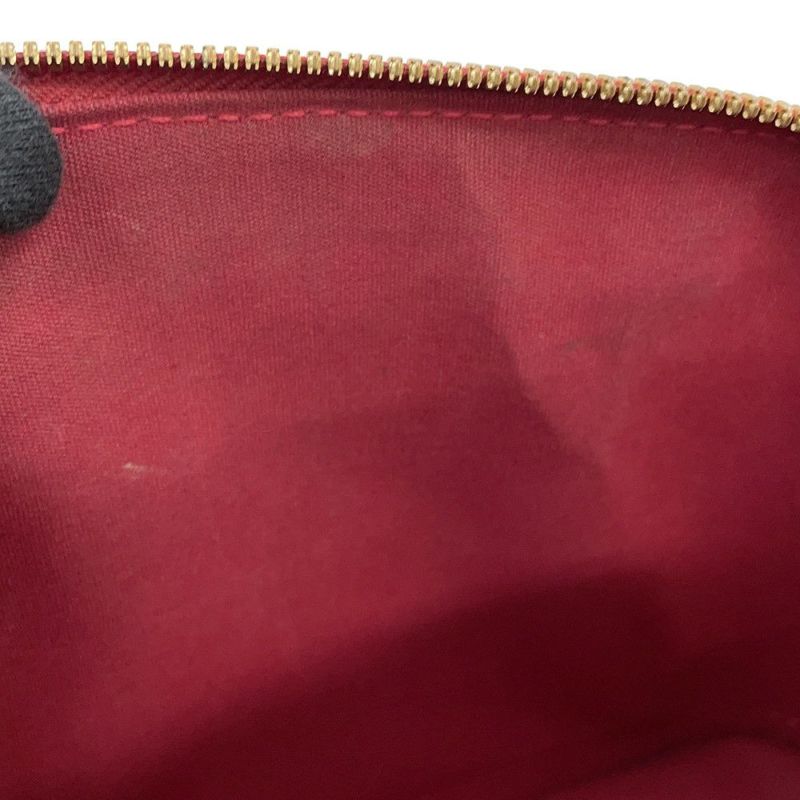 ルイヴィトン ハンドバッグ モノグラム・ヴェルニ アルマBB M91606 LOUIS VUITTON 2way レッド