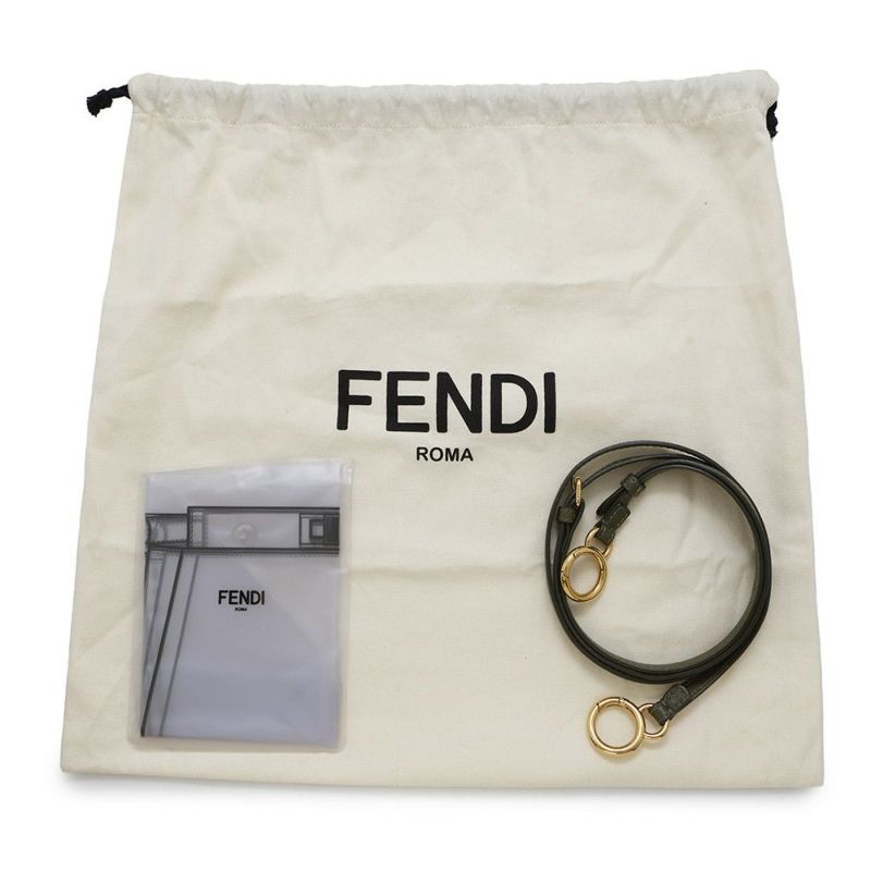 フェンディ ハンドバッグ ミニ ピーカブー レザー 8BN244 FENDI バッグ ショルダーバッグ