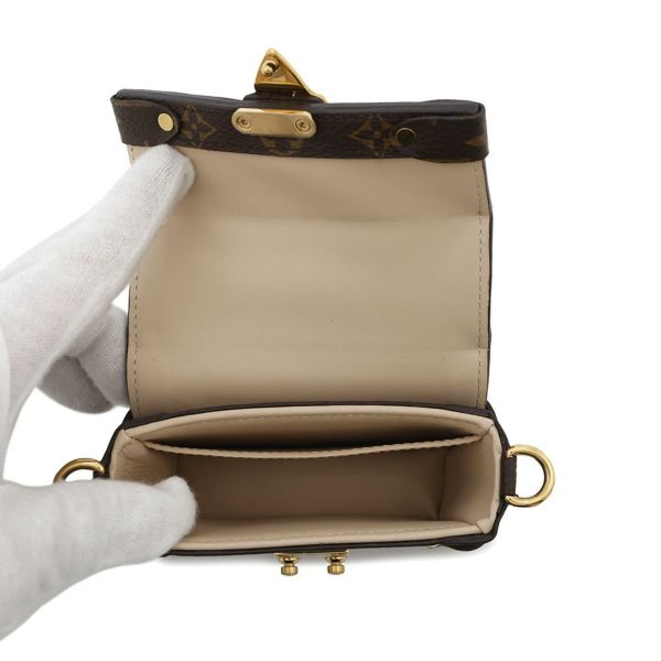 ルイヴィトン チェーンショルダーバッグ モノグラム・リバース エッセンシャル・トランク M68575 LOUIS VUITTON