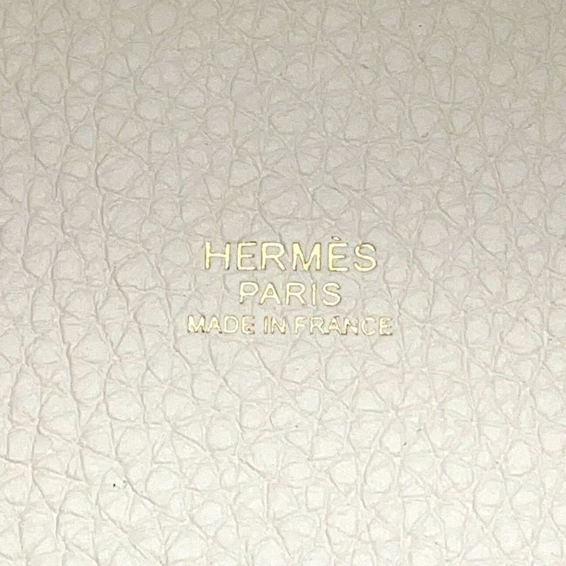 エルメス ハンドバッグ ピコタンロックPM グリスペール/ゴールド金具 トリヨンクレマンス W刻印 HERMES トートバッグ