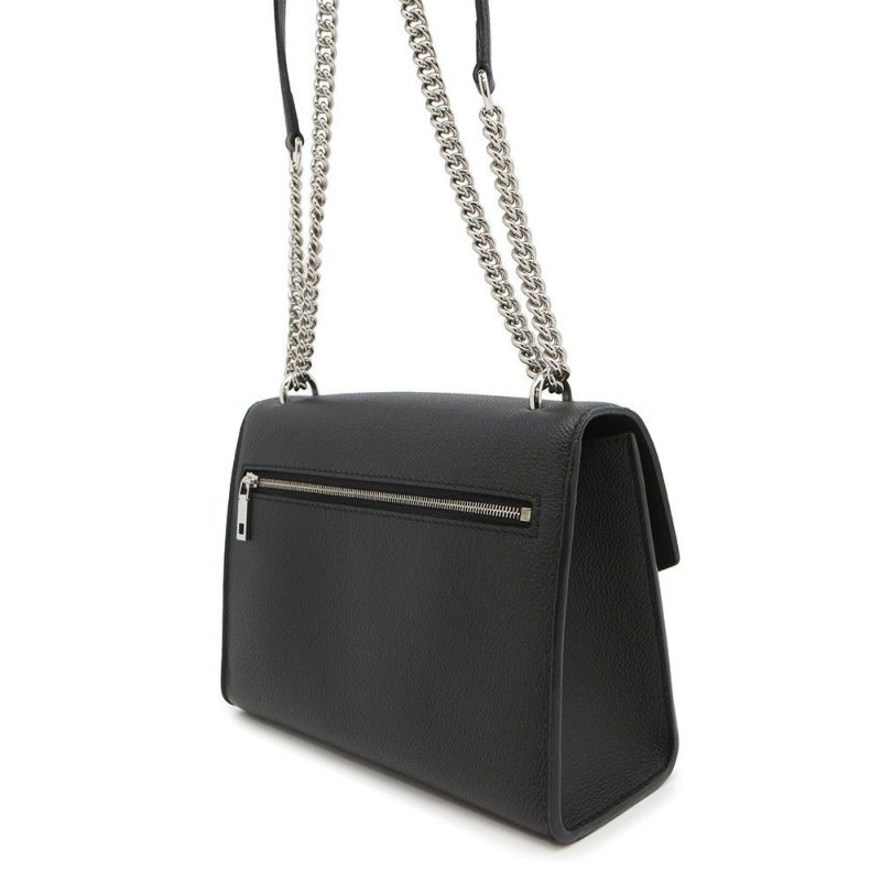 ルイヴィトン チェーンショルダーバッグ ソフトカーフレザー マイロックミー・チェーン M51418 LOUIS VUITTON ブラック 黒