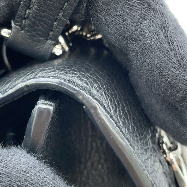 ルイヴィトン チェーンショルダーバッグ ソフトカーフレザー マイロックミー・チェーン M51418 LOUIS VUITTON ブラック 黒