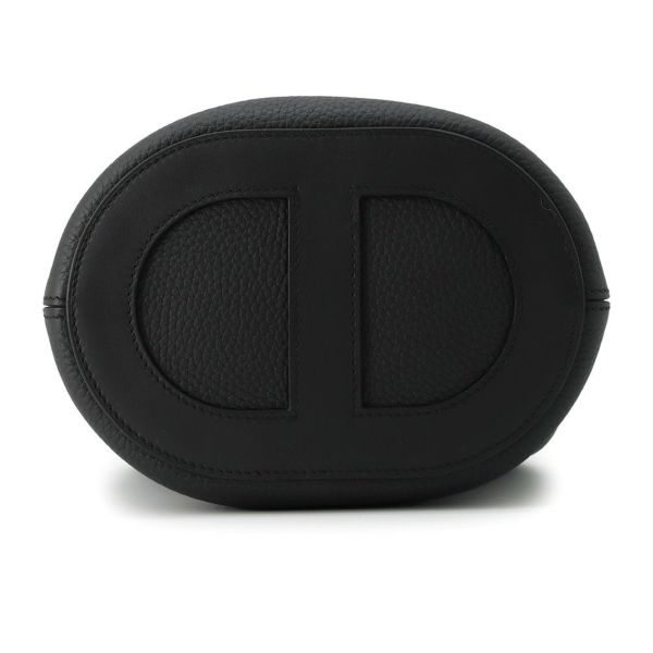 エルメス トートバッグ インザループ 18 ブラック/ゴールド金具 トリヨンクレマンス/スイフト W刻印 黒