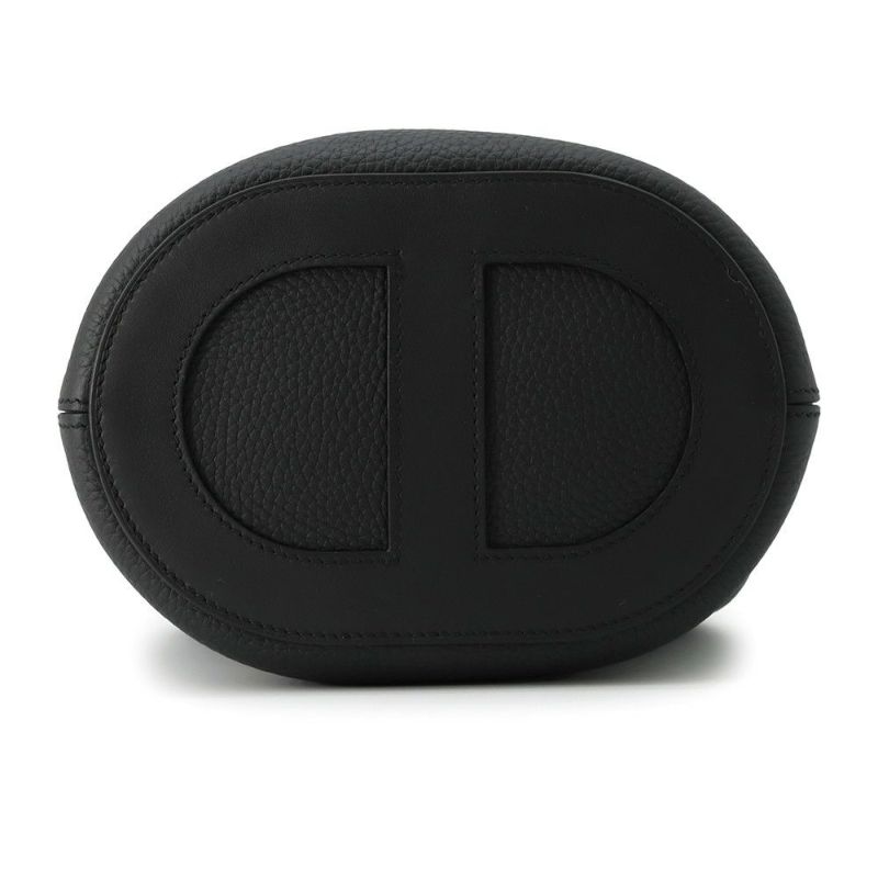 エルメス トートバッグ インザループ 18 ブラック/ゴールド金具 トリヨンクレマンス/スイフト W刻印 黒