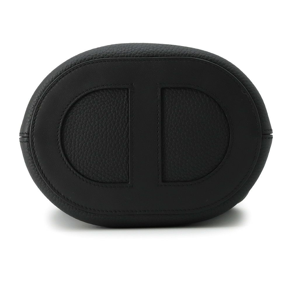 エルメス トートバッグ インザループ 18 ブラック/ゴールド金具 トリヨンクレマンス/スイフト W刻印 黒