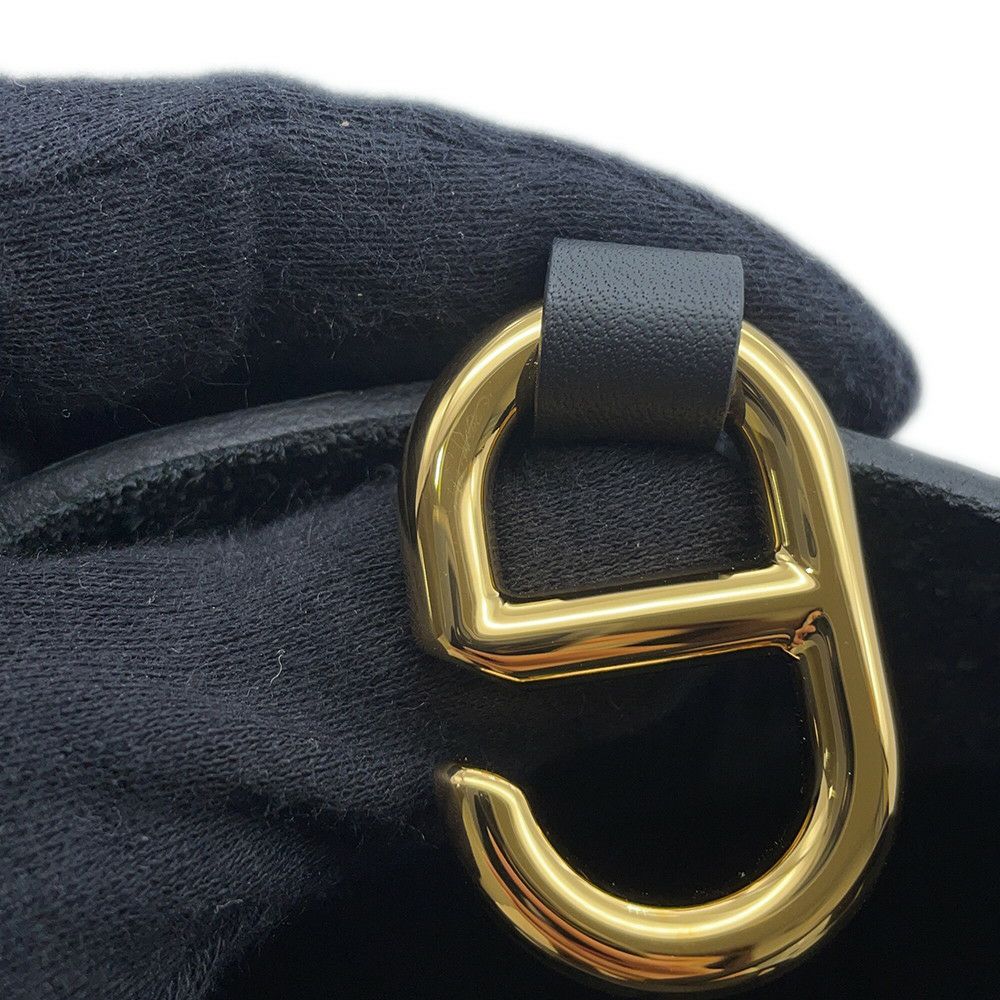 エルメス トートバッグ インザループ 18 ブラック/ゴールド金具 トリヨンクレマンス/スイフト W刻印 黒