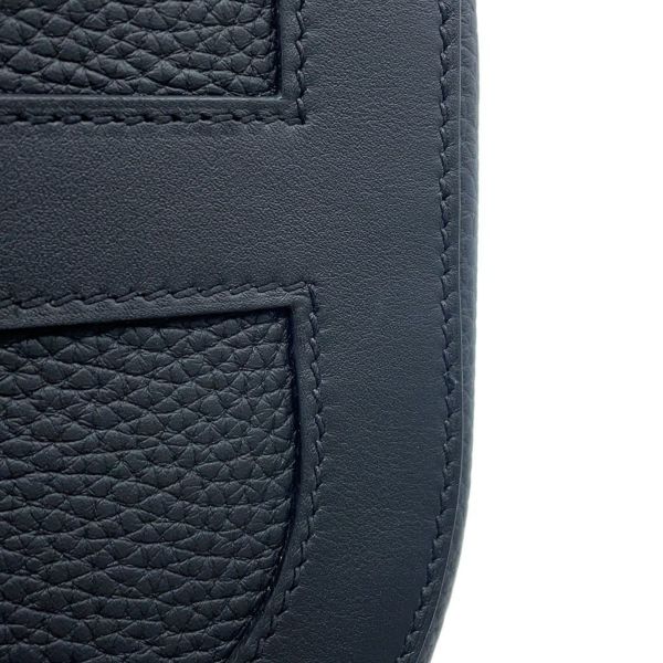 エルメス トートバッグ インザループ 18 ブラック/ゴールド金具 トリヨンクレマンス/スイフト W刻印 黒