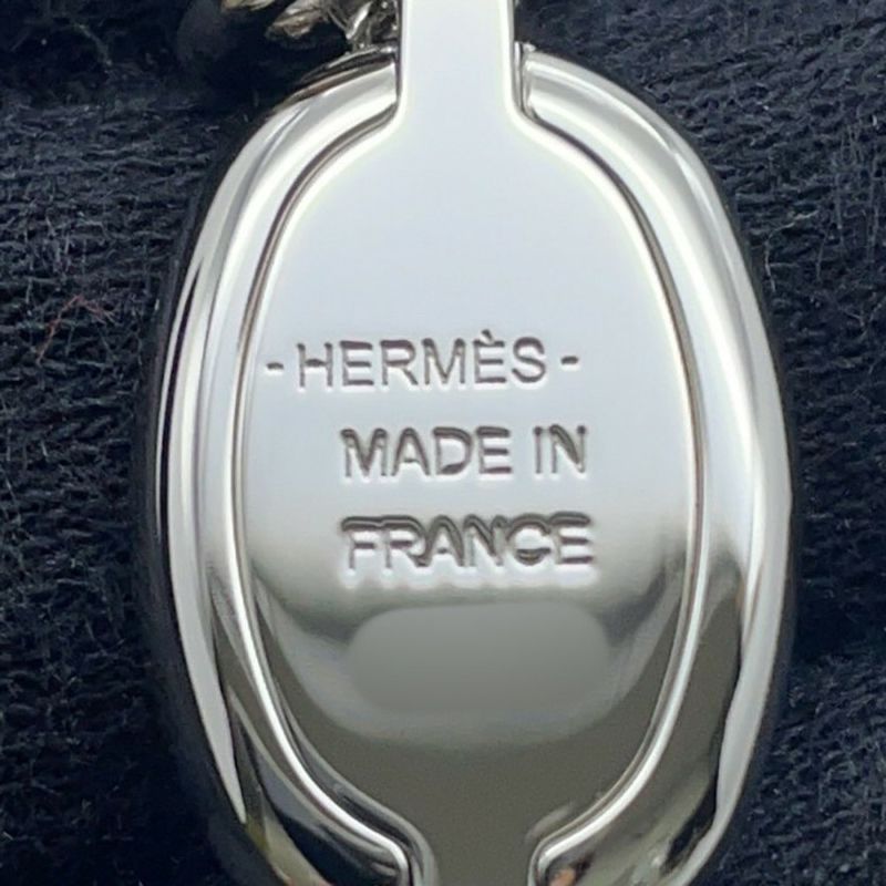 エルメス ネックレス ペンダント ミニ・マイヨン PM HERMES アクセサリー 黒