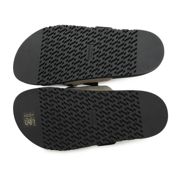 エルメス サンダル シプレ シェーブル シェーヴル・ヴェロア・テュフテ レディースサイズ38 HERMES 靴