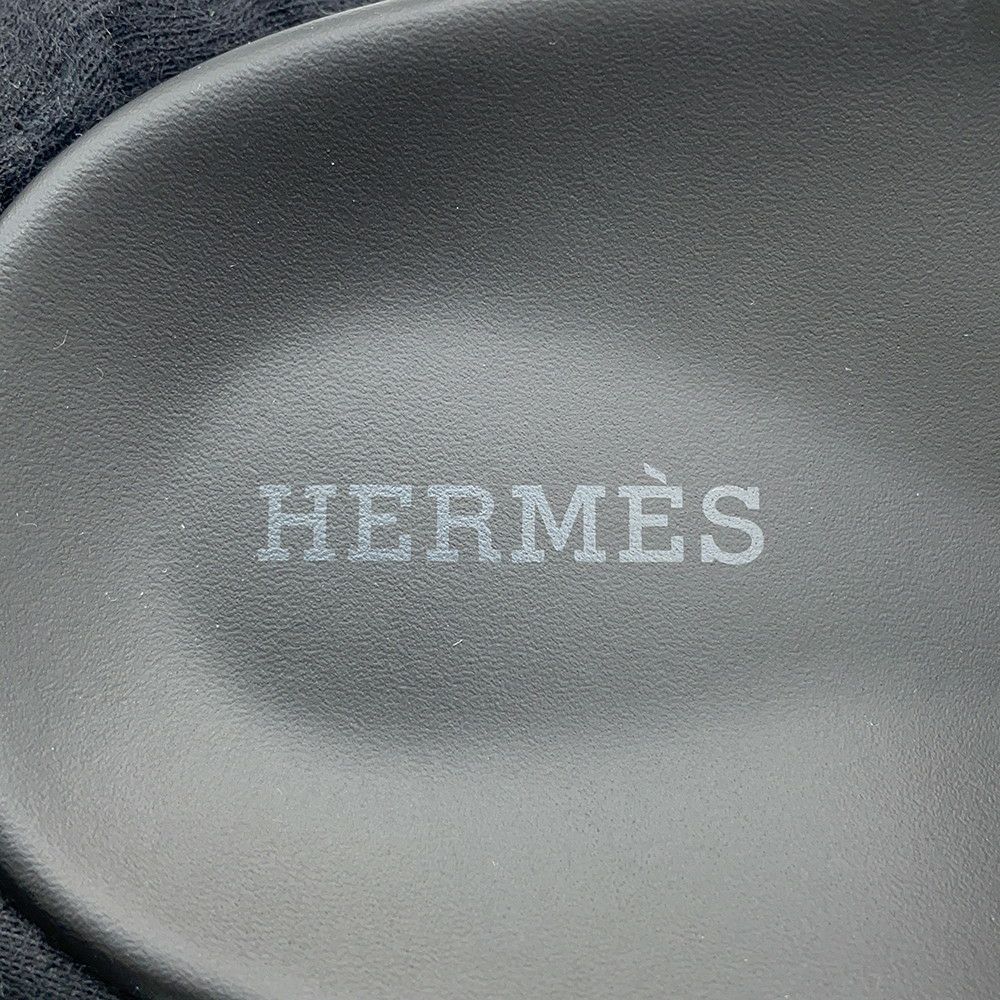 エルメス サンダル シプレ シェーブル シェーヴル・ヴェロア・テュフテ レディースサイズ38 HERMES 靴