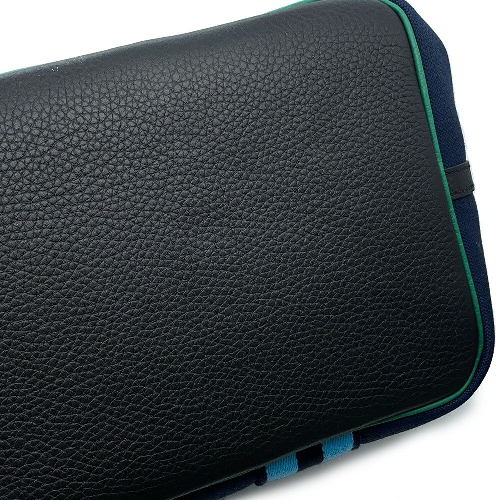 エルメス トートバッグ ピュール サングルマリン/ヴェールヴェルティゴ トワルミリタリー/トリヨンクレマンス/サングルウーリー U刻印