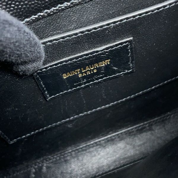 サンローランパリ ハンドバッグ カサンドラ トップハンドル レザー 623930 2wayショルダーバッグ 黒