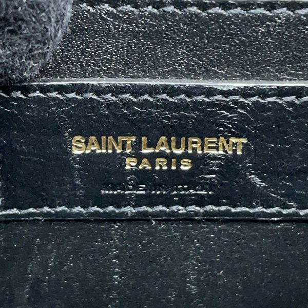 サンローランパリ ハンドバッグ カサンドラ トップハンドル レザー 623930 2wayショルダーバッグ 黒