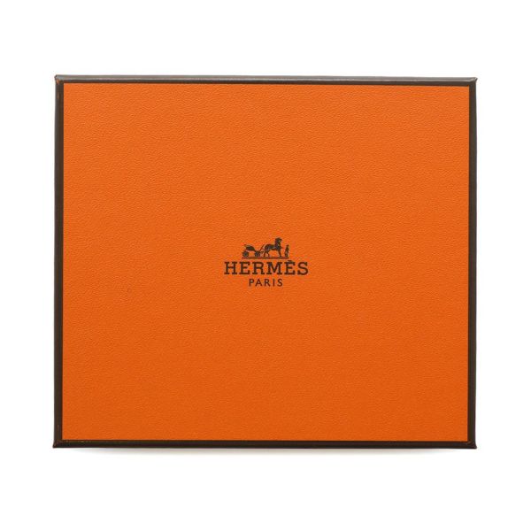 エルメス 三つ折り財布 ベアンコンビネ ヴェールフィズ/シルバー金具 エプソン B刻印