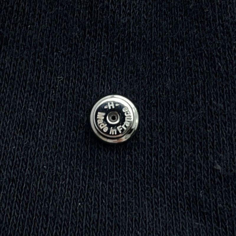 エルメス ピアス ミニ・ポップアッシュ マロングラッセ/シルバー金具 Hモチーフ HERMES Pop H ポップH