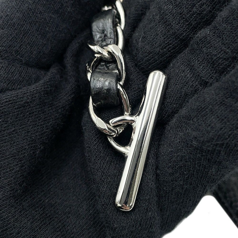 シャネル トートバッグ マトラッセ ココマーク ダブルチェーン キャビアスキン A67294 CHANEL ショルダーバッグ 黒