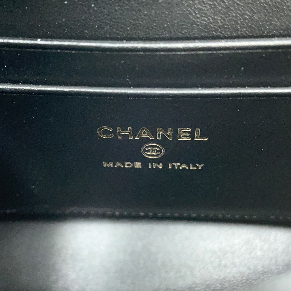 シャネル ハンドバッグ マトラッセ ココハンドル ミニミニ キャビアスキン AP4244 2wayチェーンショルダー 黒